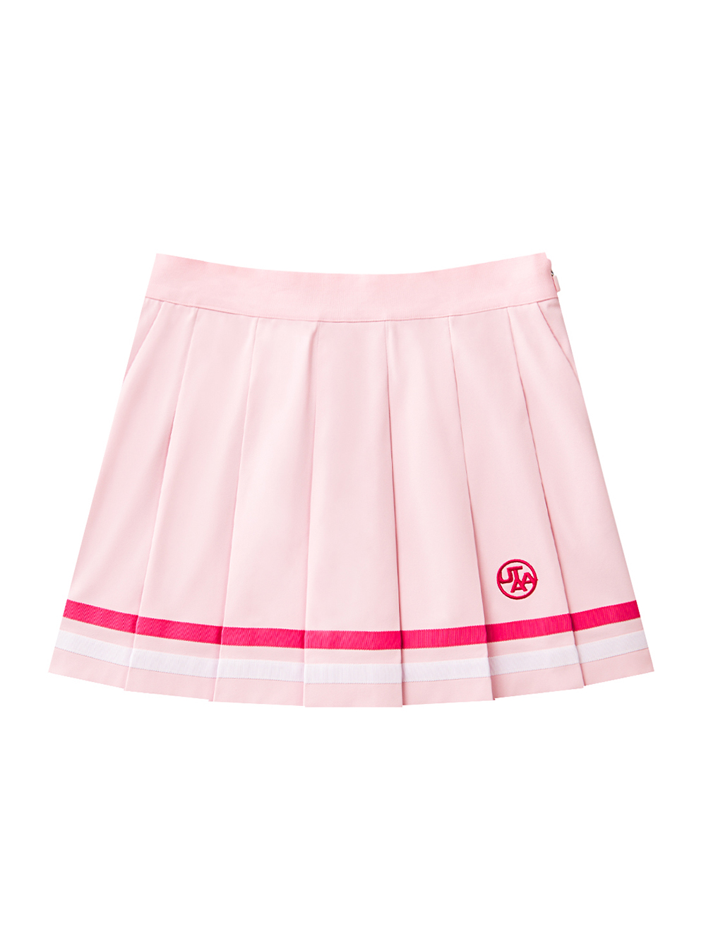 UTAA Dual Tape Mix Flare Skirt  : Light Pink (UD2SKF171LP)