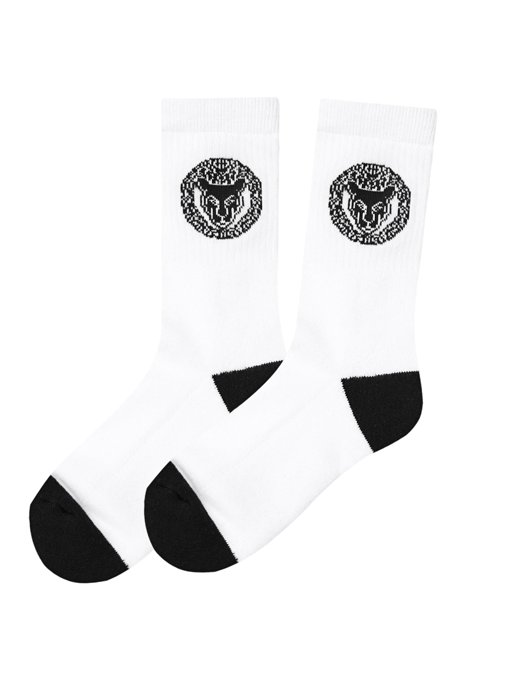 UTAA Scudo Ring Panther Mono Socks : Women&#039;s White (UD0GSF167WH)