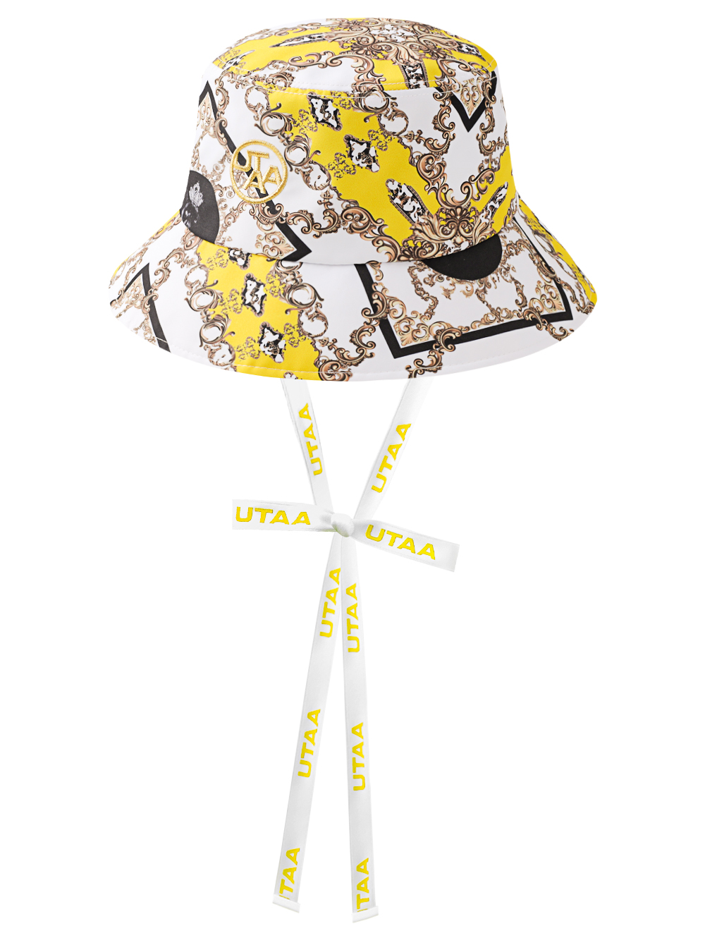 UTAA APEX Chain Baroque Bucket Hat : Women&#039;s Yellow (UD0GCF493YE)