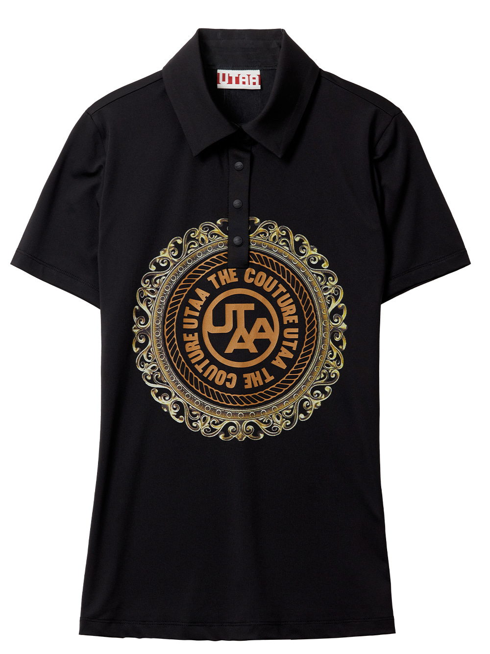 UTAA Empire Circle Polo T-shirts  : Women&#039;s (UA3TSF801BK)