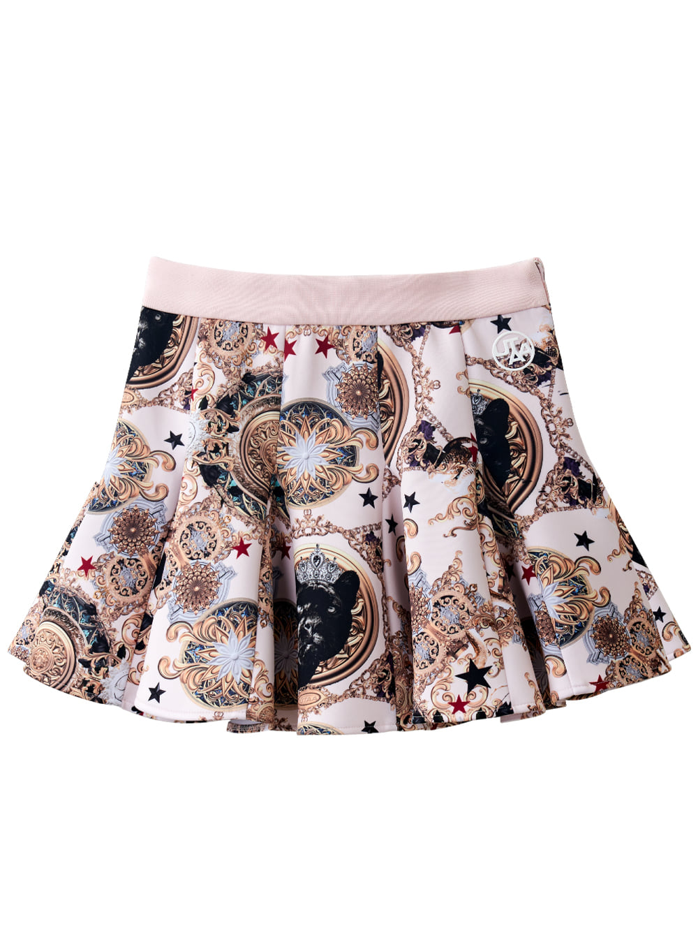 UTAA Lightmare Bloom Flare Skirt : Light Pink (UB2SKF820LP)