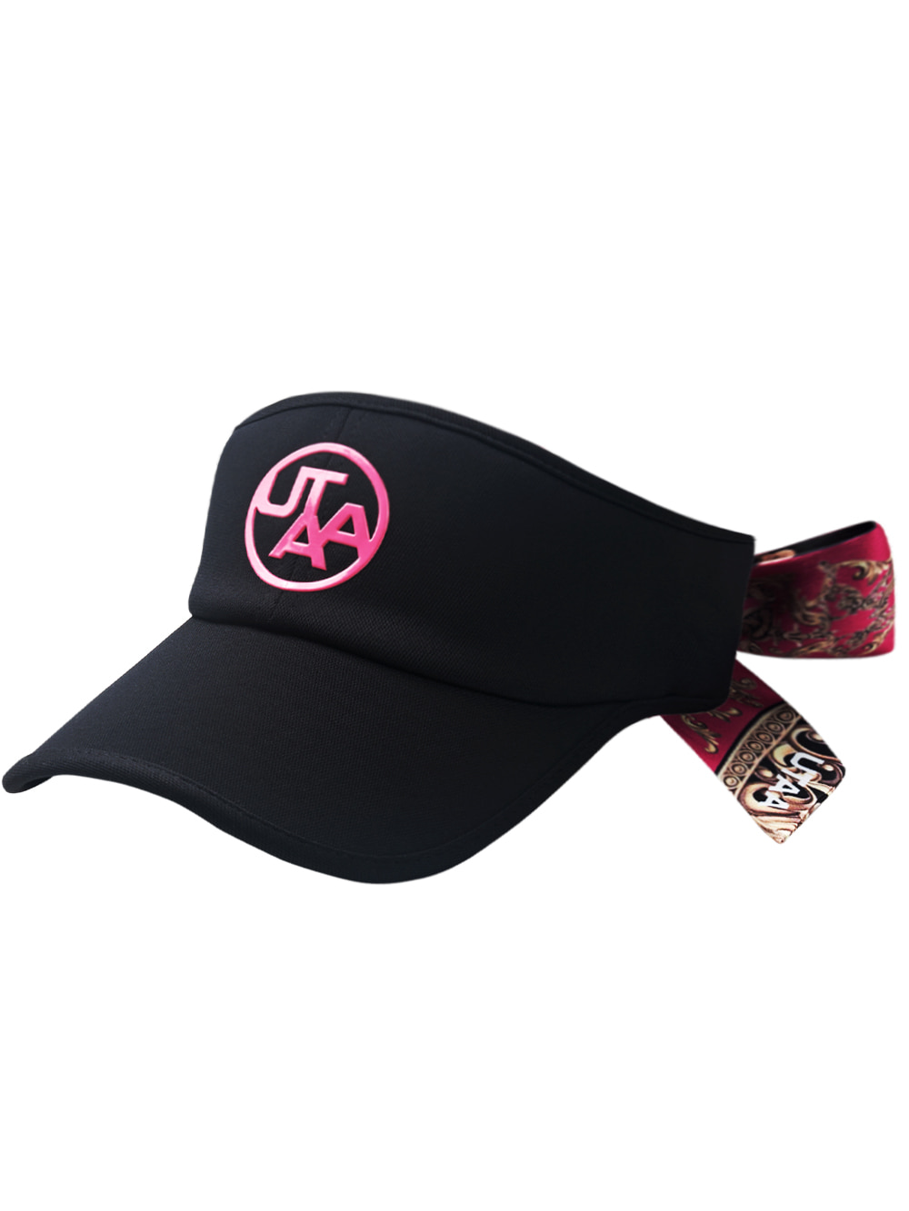 UTAA Olympus Neon Baroque Tie Visor : Black (UC0GCF531BK)