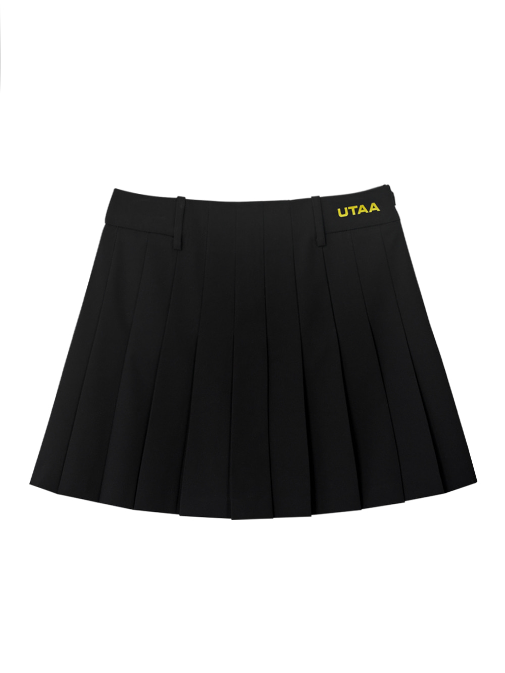 UTAA Basic Solid Flare Skirt : Black (UB2SKF360BK)