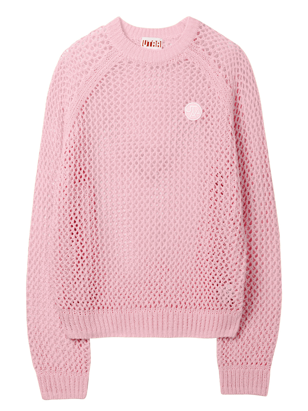 UTAA Crocher Scasi Raglan Knit : Pink (UB2KTF254PK)