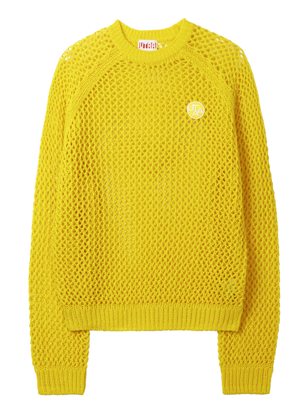 UTAA Crocher Scasi Raglan Knit : Yellow (UB2KTF254YE)