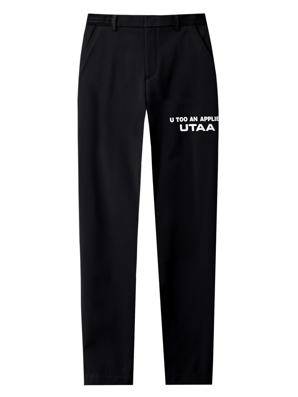 UTAA Slim Fit  Basic Pants : Women&#039;s Black(UC1PTF760BK)