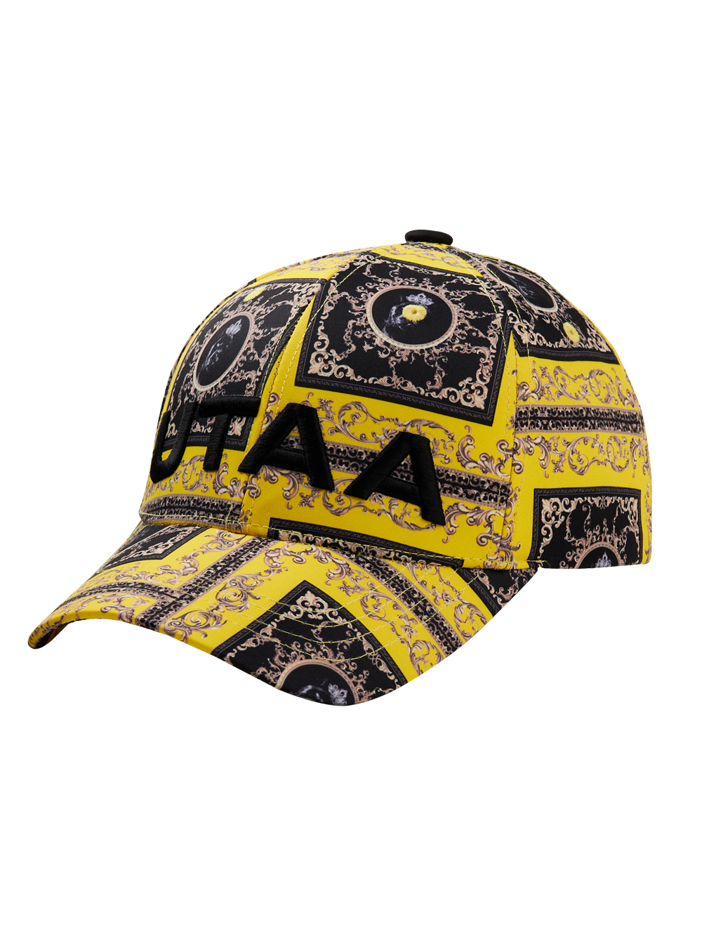 UTAA Neon Baroque Golf Cap :  Yellow (UC0GCF304YE)