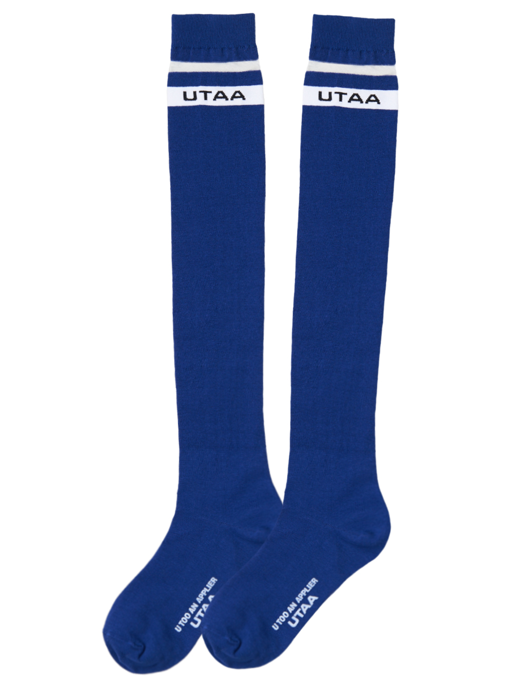 UTAA Passenger Logo Knee Socks : Blue (UC0GSF157BL)