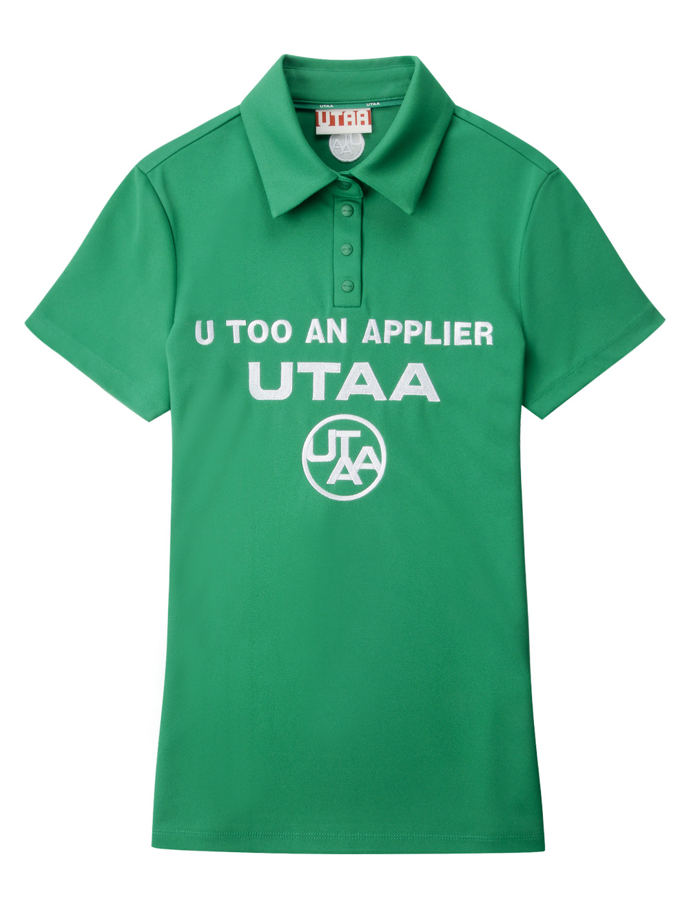 UTAA Swing Fit Logo PK T-Shirts : Women&#039;s Green (UC2TSF424GN)