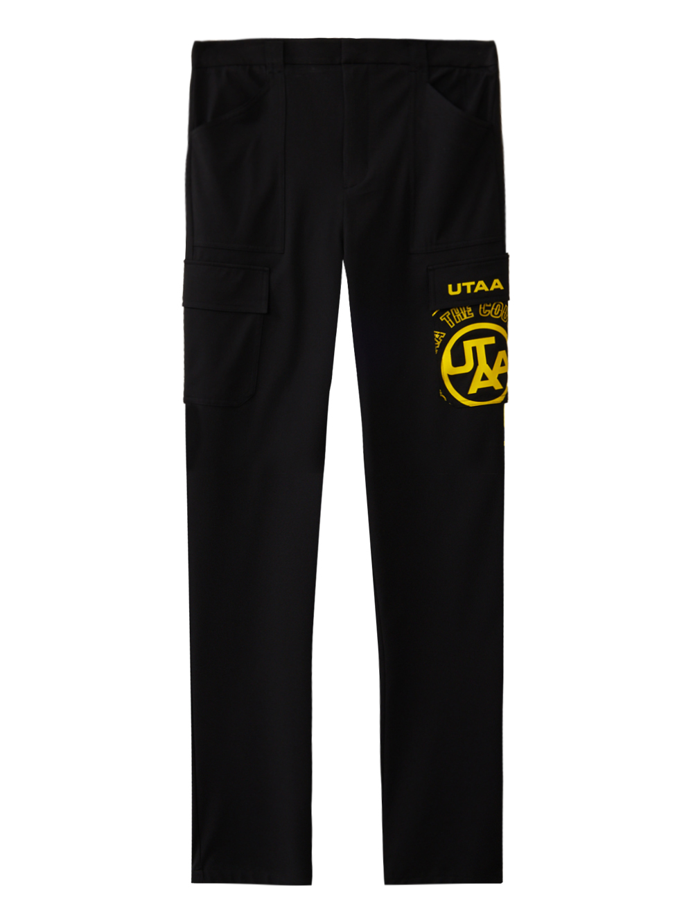 UTAA Symbol Logo Pocket Pants : Men&#039;s Black (UC3PTM333BK)