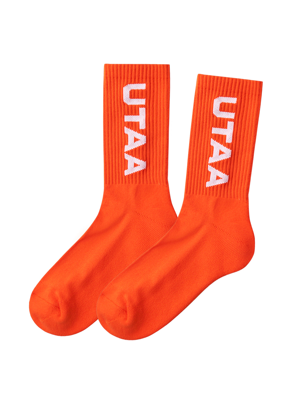 UTAA Logo Socks : Orange  (UC0GSF140OR)