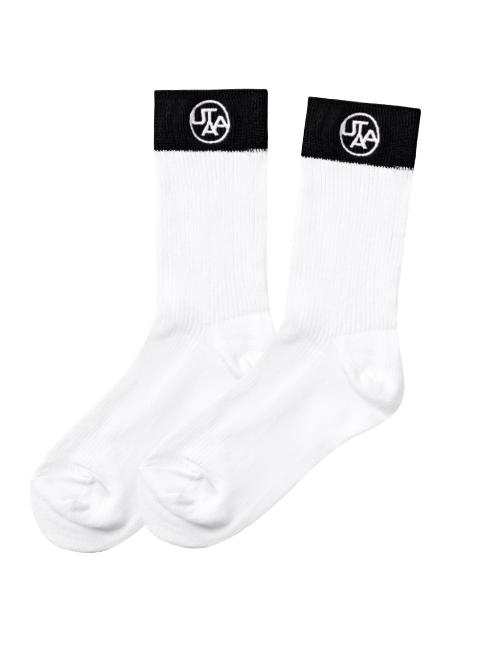 UTAA Symbol Color Socks : Women&#039;s White (UD0GSF163WH)
