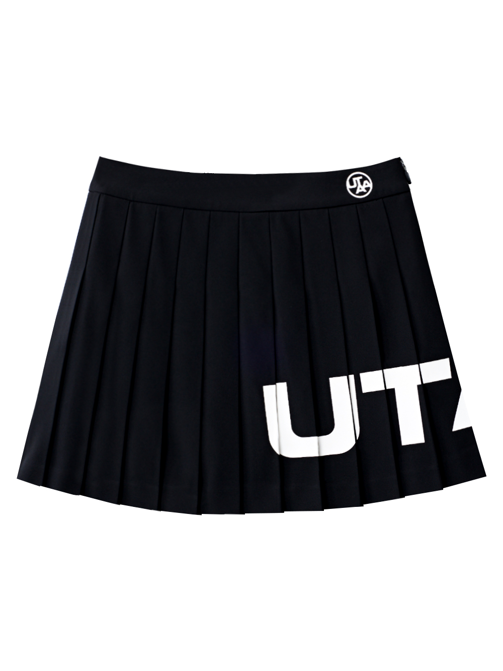 UTAA Bold Logo Flare Skirt  : Black(UC4SKF292BK)
