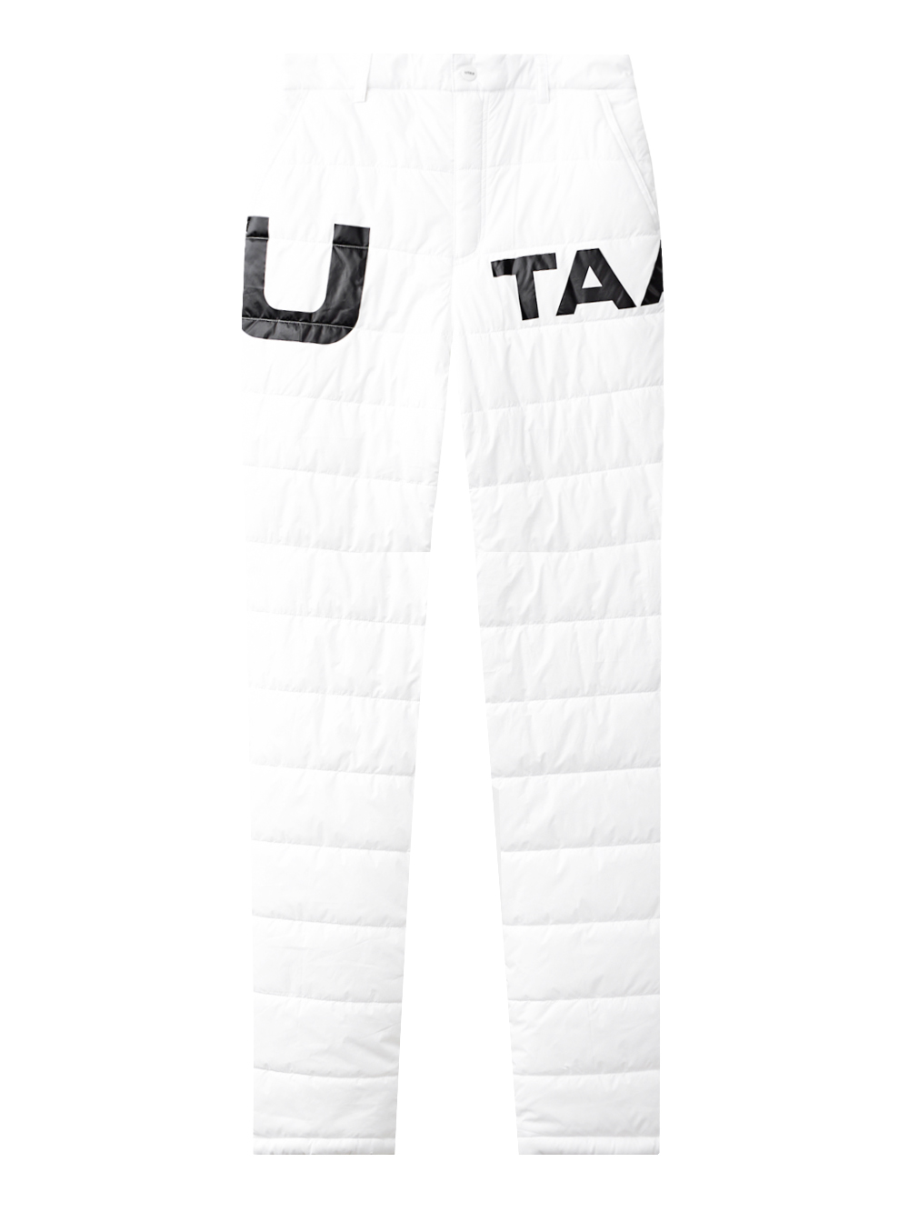 UTAA Slogan Padding Pants : Women&#039;s White(UC4PTF291WH)
