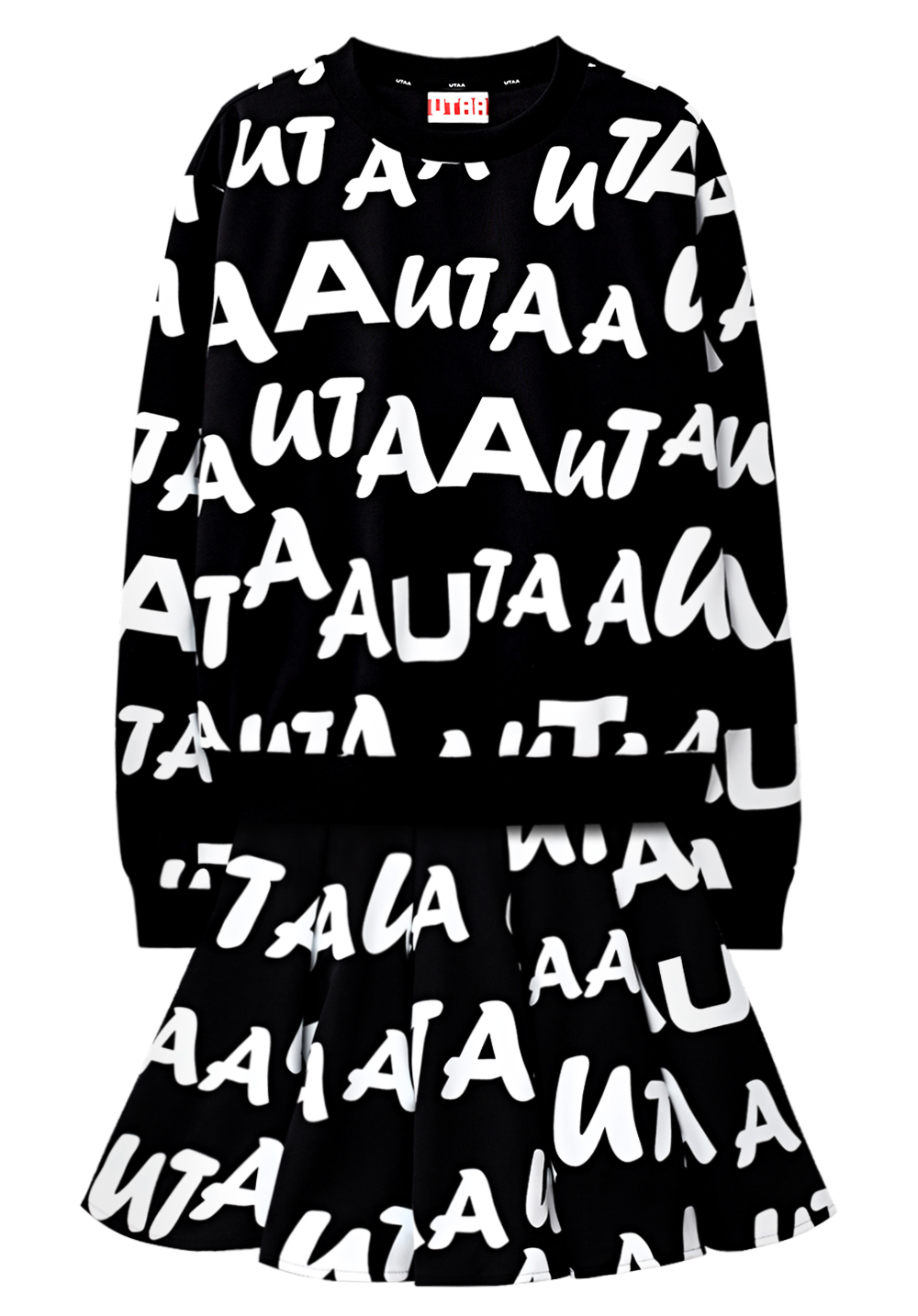 UTAA Calli Wave Logo Setup : Black