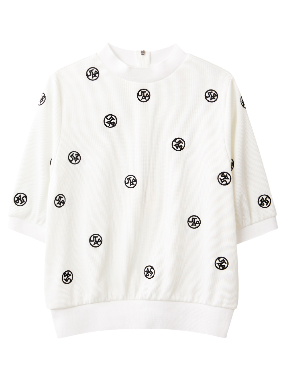 UTAA Logo Splash Sleeve T-Shirt : Women&#039;s White (UD2TSF296WH)