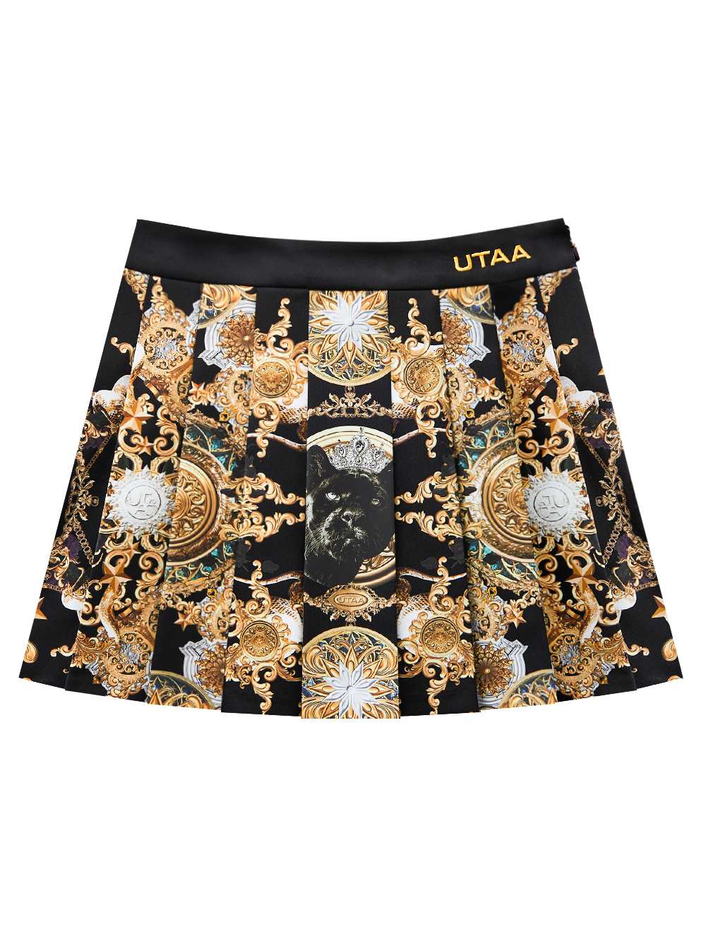 UTAA Golden Lightmare Flare Skirt  : Black(UD2SKF236BK)