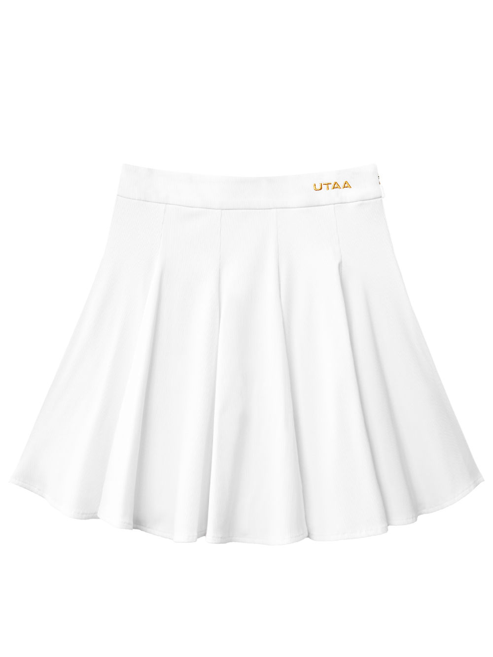 UTAA Marine Flare Skirt : White (UD2SKF402WH)