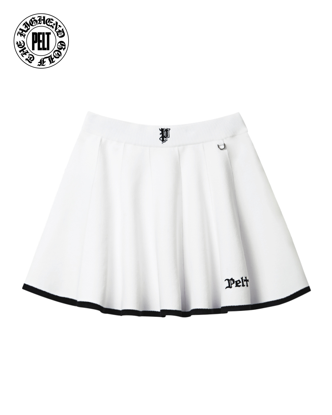 PELT Convent Set Up Flare Skirt : White (PB2SSF211WH)