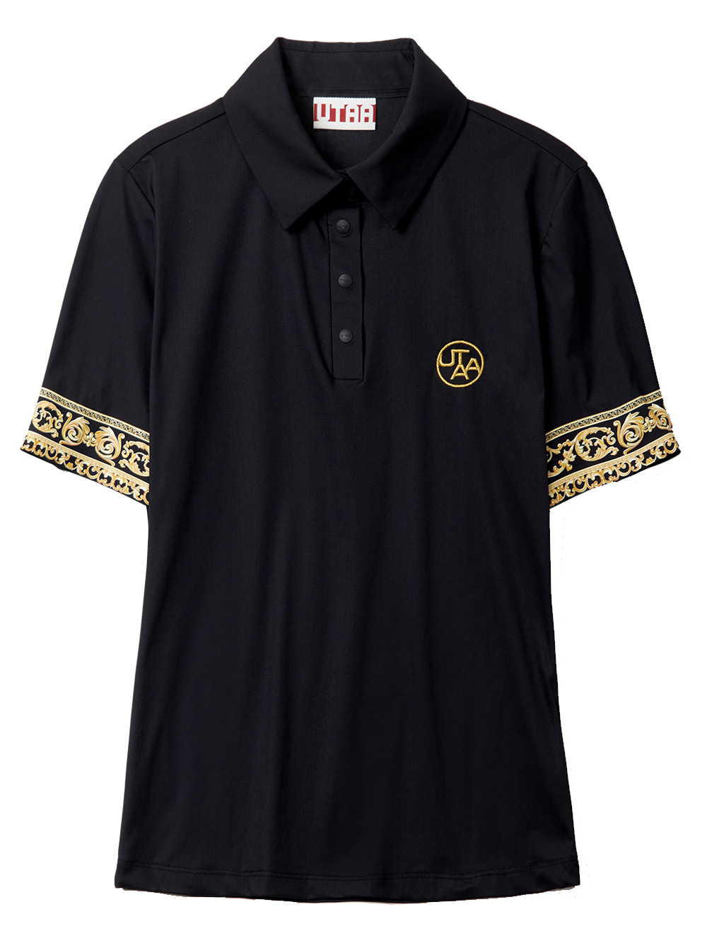 UTAA Swing Fit Empire Polo T-shirts  : Women&#039;s (UA3TSF803BK)