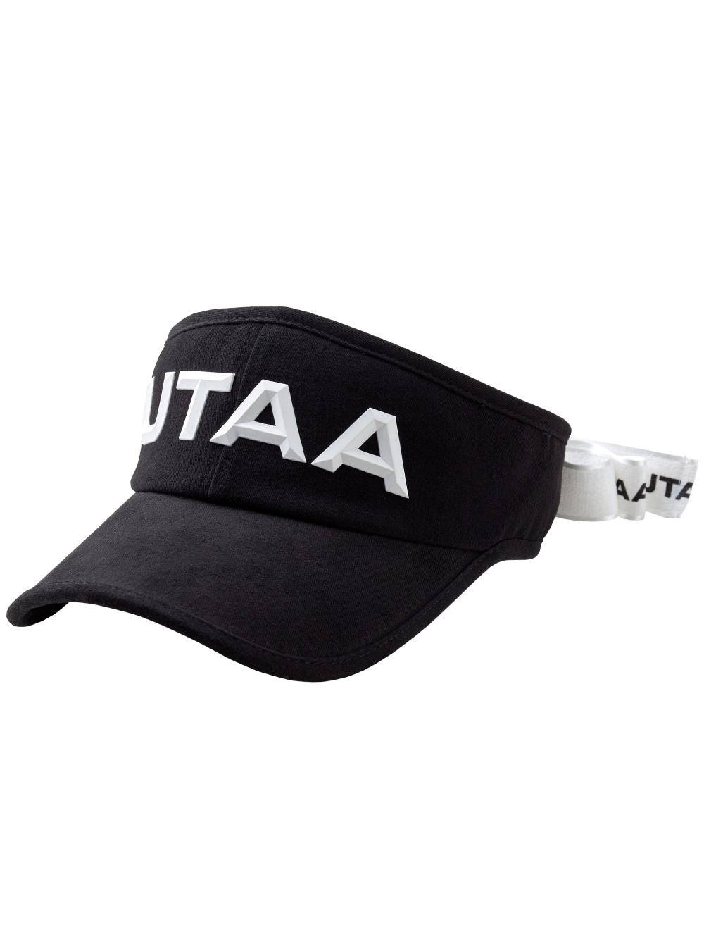 UTAA Figure Logo Sun Visor : Women&#039;s Black (UC0GCF140BK)