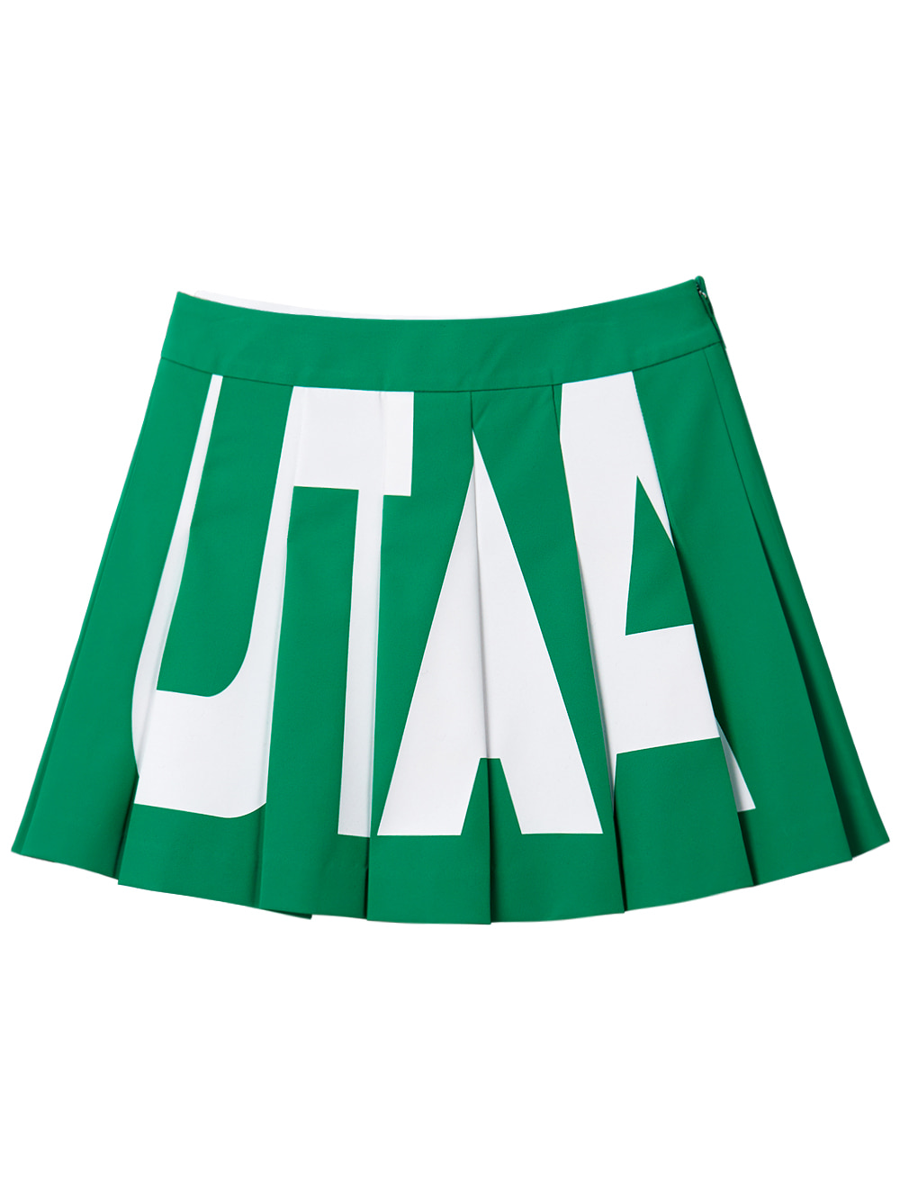 UTAA Bold Logo Flare Fan Skirt : Green (UB2SKF112GN)
