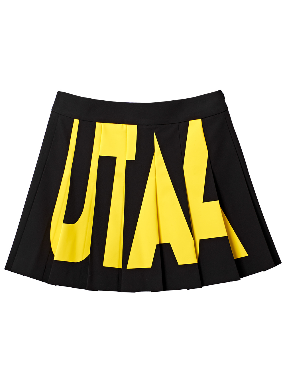 UTAA Bold Logo Flare Fan Skirt : Black (UC1SKF112BK)