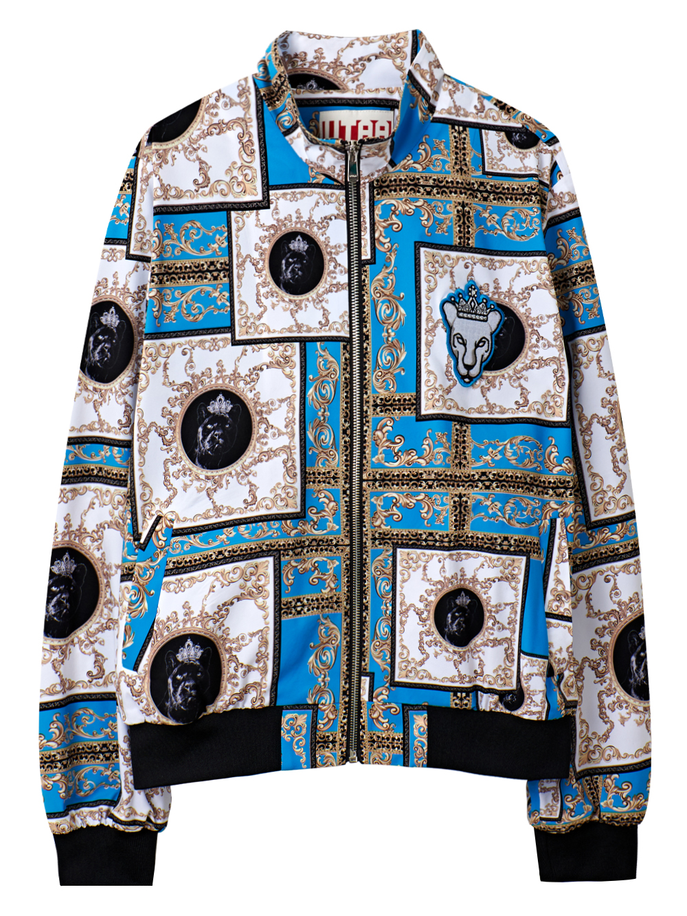 UTAA Neon Baroque Blouson Jumper  : Blue (UB3JPF301BL)