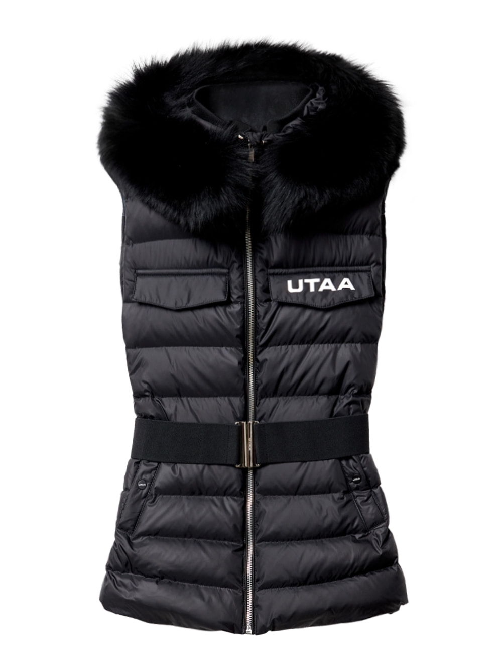UTAA Alpine Fox Down Vest : Black (UB4DVF744BK)