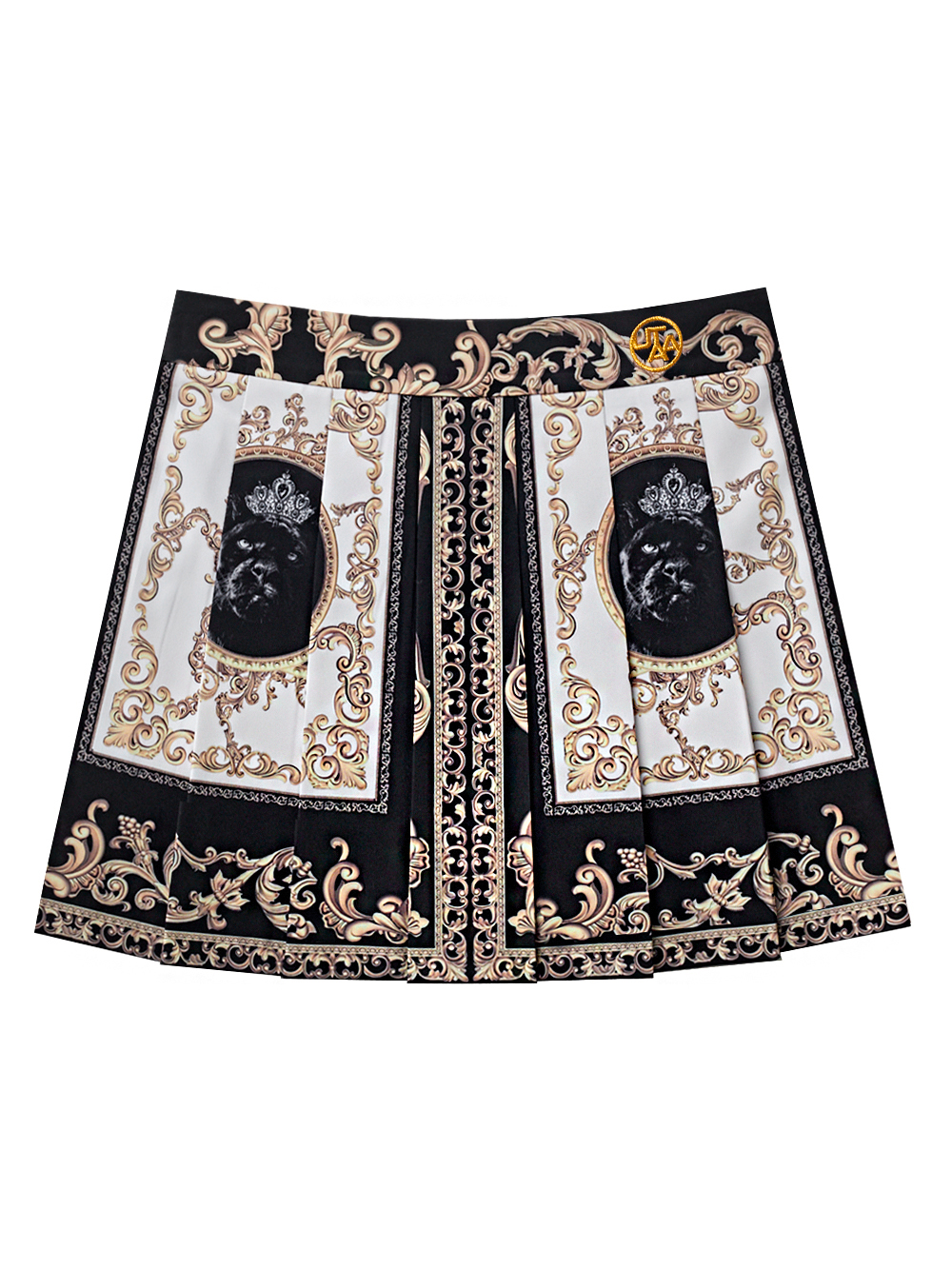 UTAA Baroque Short Skirt : Women&#039;s Black(UD2SKF304BK)