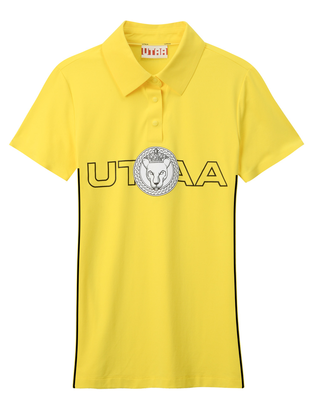 UTAA Ring Panther Color Line PK T-Shirts : Women&#039;s Yellow (UC2TSF533YE)