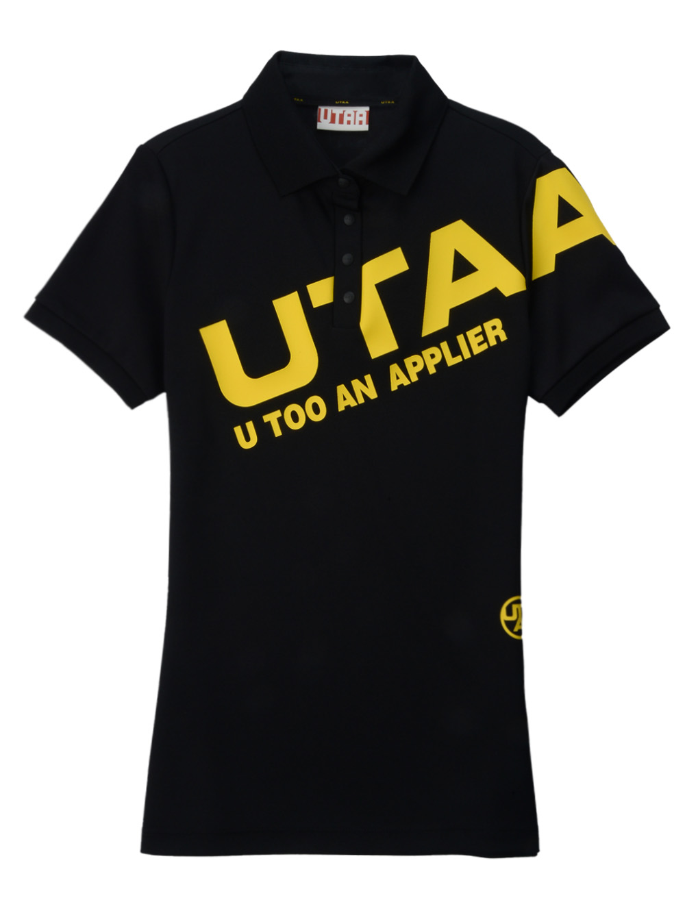 UTAA Logo Bounce PK T-Shirts : Women&#039;s Black (UC2TSF282BK)