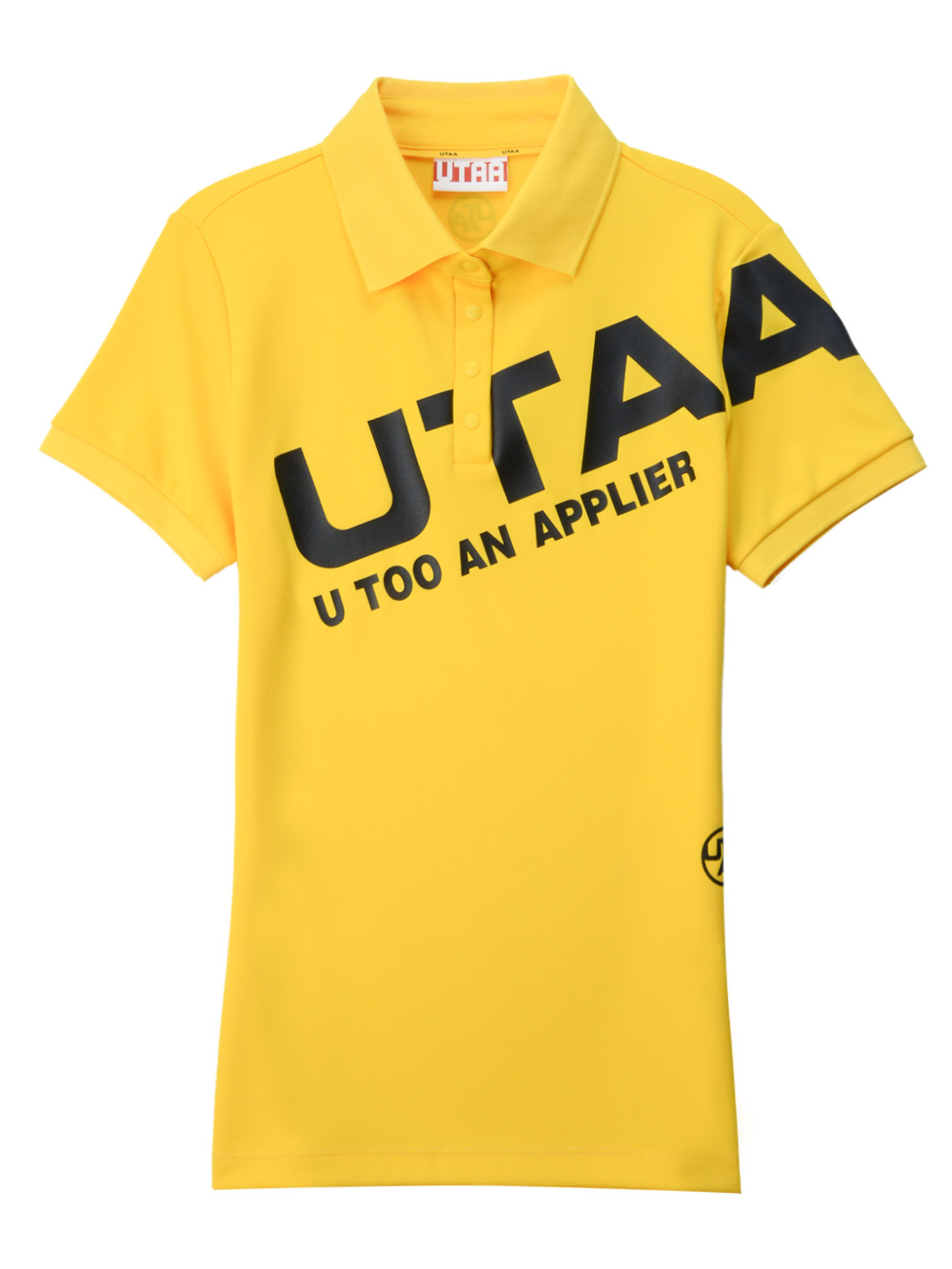 UTAA Logo Bounce PK T-Shirts : Women&#039;s Yellow (UC2TSF282YE)