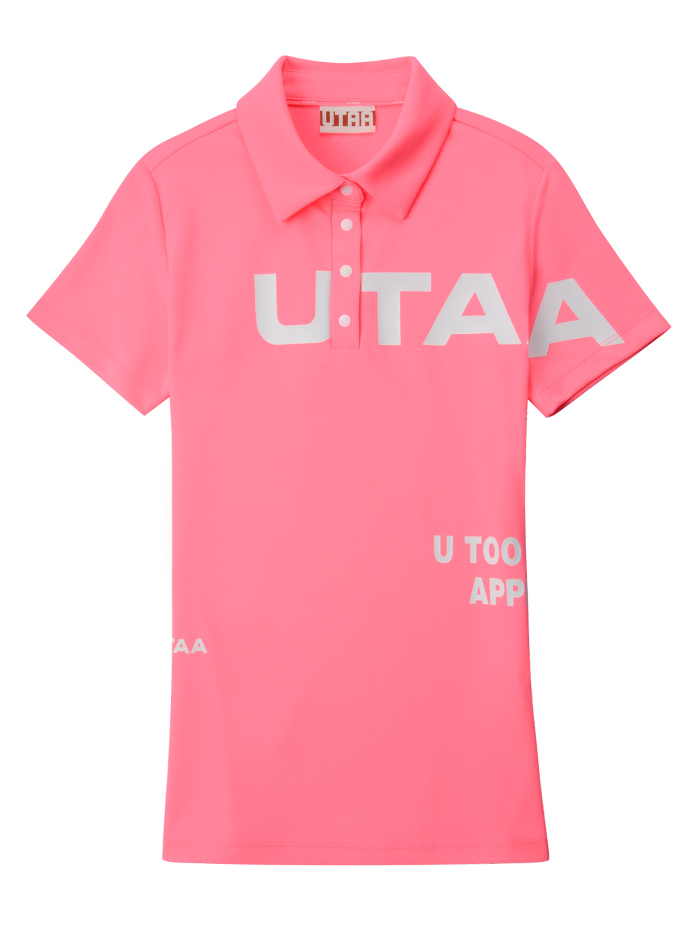 UTAA Brie Big Logo Symbol PK T-Shirts : Women&#039;s Pink (UC2TSF283PK)