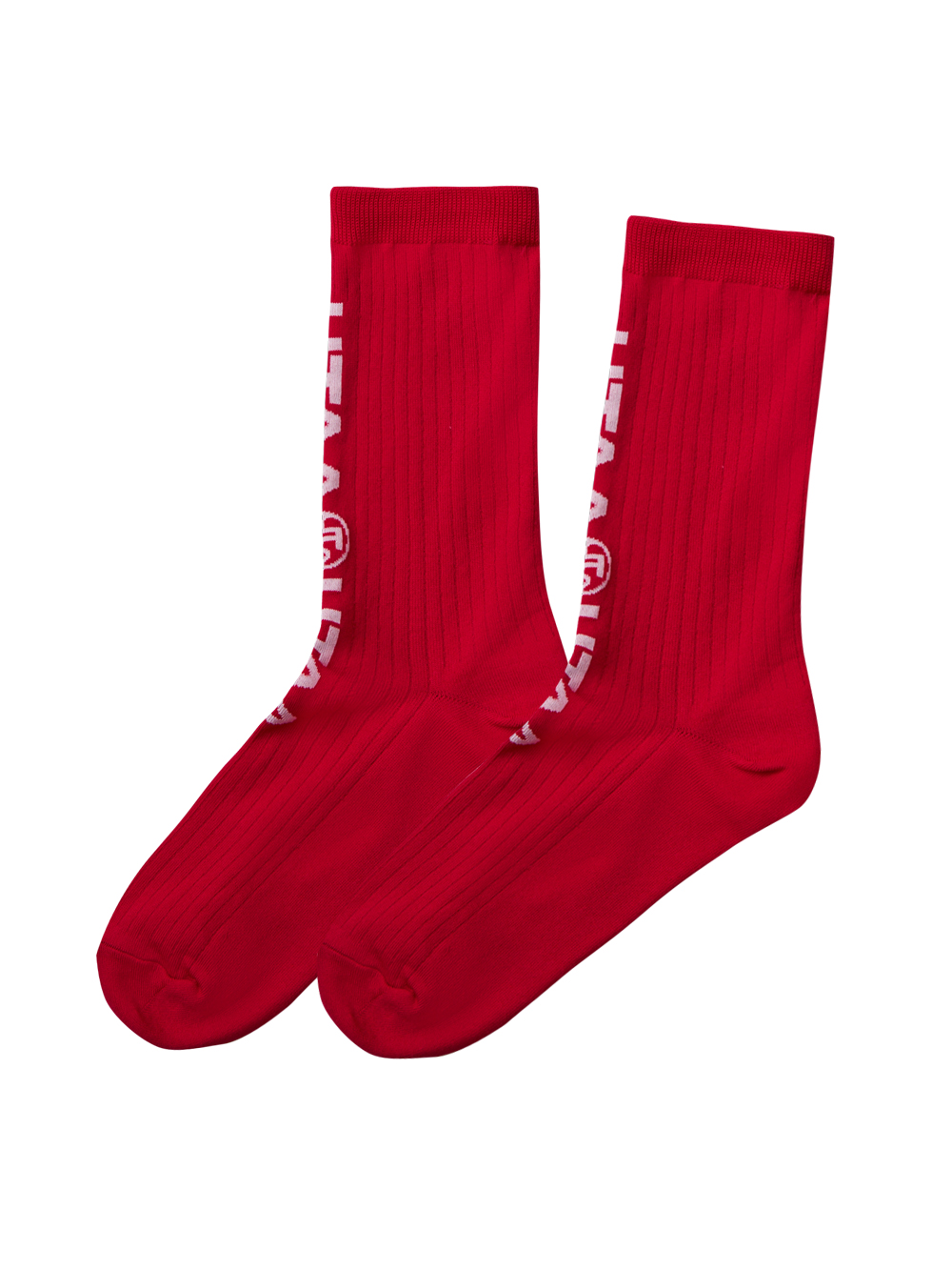 UTAA Double Logo Socks : Pink  (UC0GSF142PK)