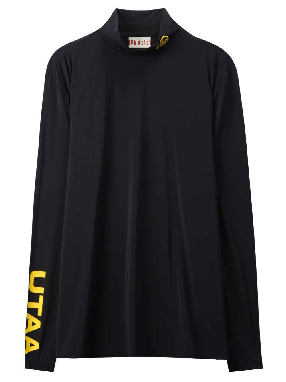 UTAA Logo Turtleneck Sleeve Sweat Suit : Men&#039;s Black (UC1INM505BK)