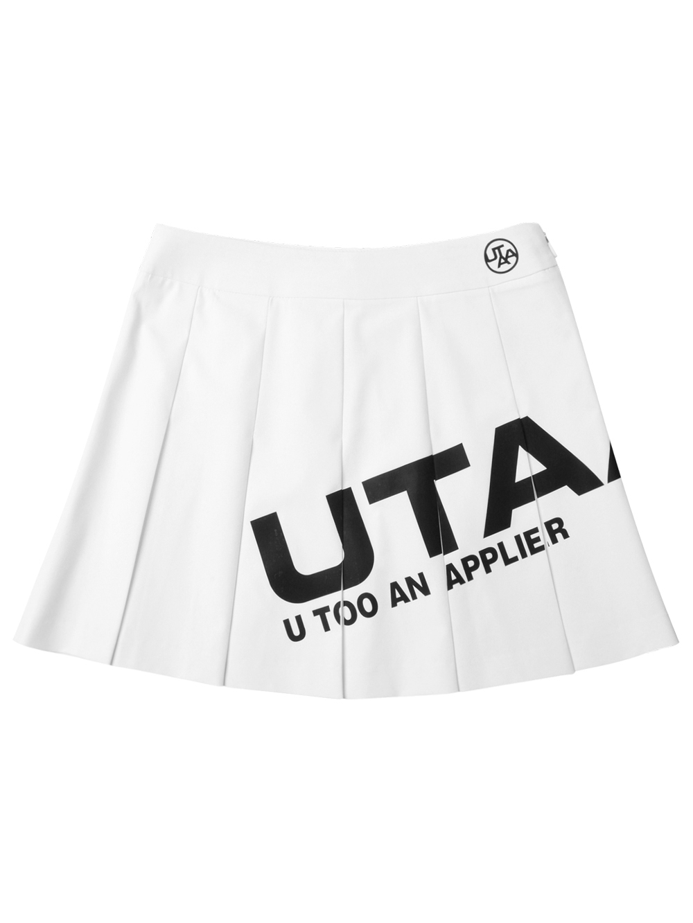 UTAA Logo Bounce Short Skirt  : Women&#039;s White (UC2SKF282WH)