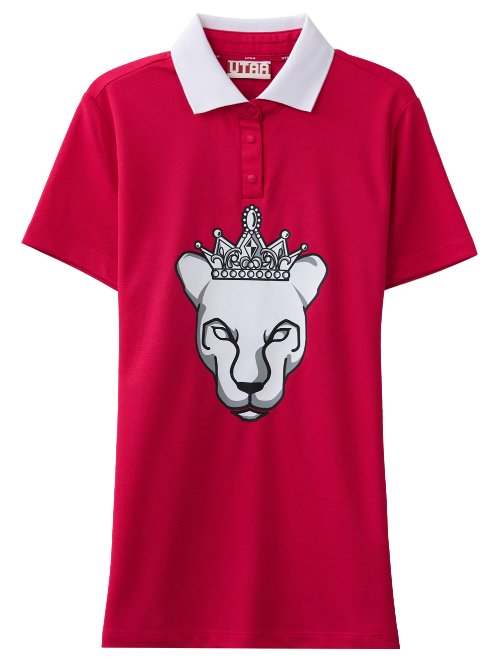 UTAA Crown Panther Pk T-Shirt : Women&#039;s Pink (UC2TSF540PK)