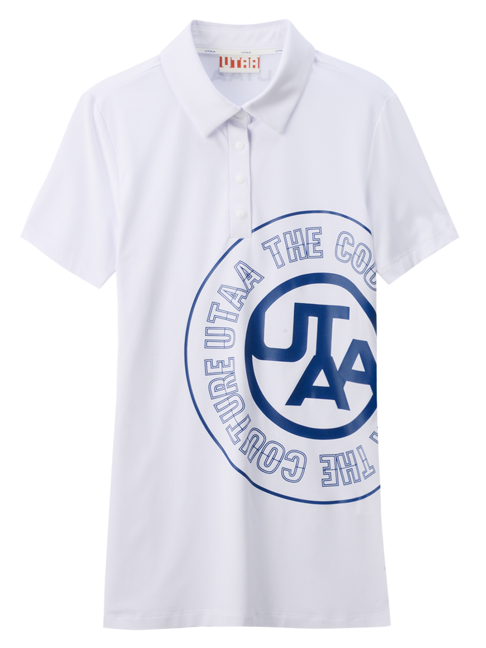 UTAA Symbol Logo T-Shirts  : Women&#039;s White (UC2TSF333WH)