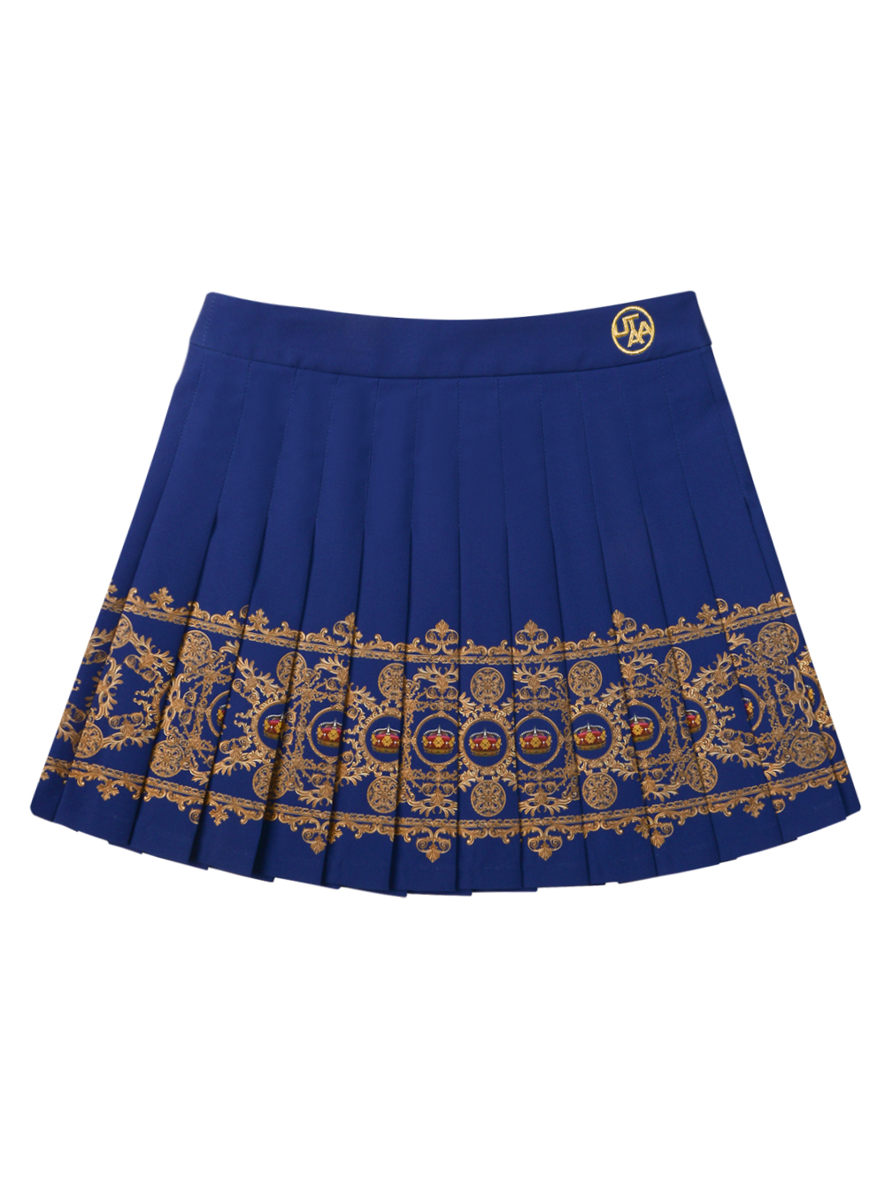 UTAA Emperor Crown Baroque Short Skirt : Women&#039;s Blue(UC2SKF235BL)