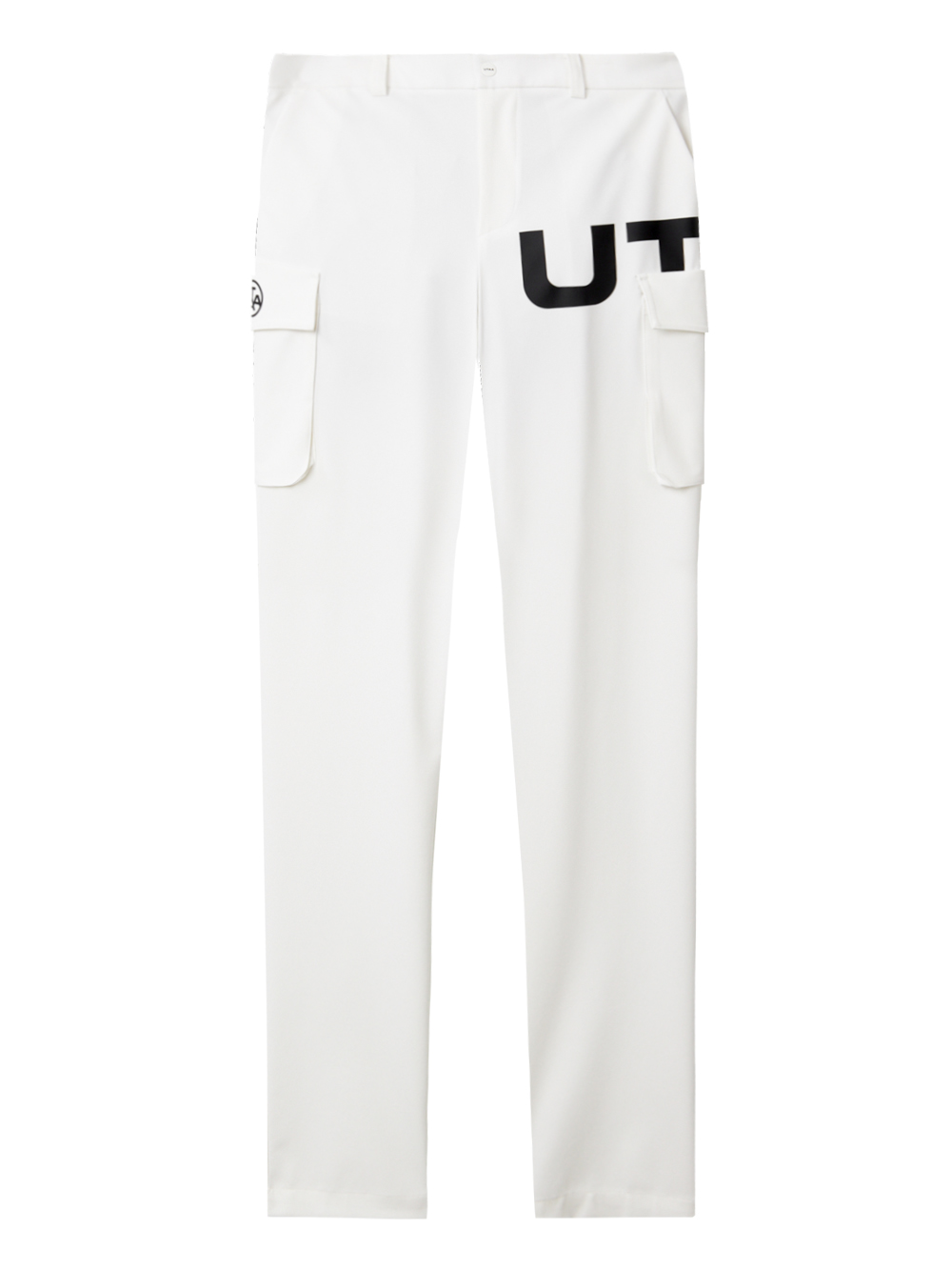 UTAA Bold Logo Pocket Pants : Men&#039;s White (UC2PTM290WH)