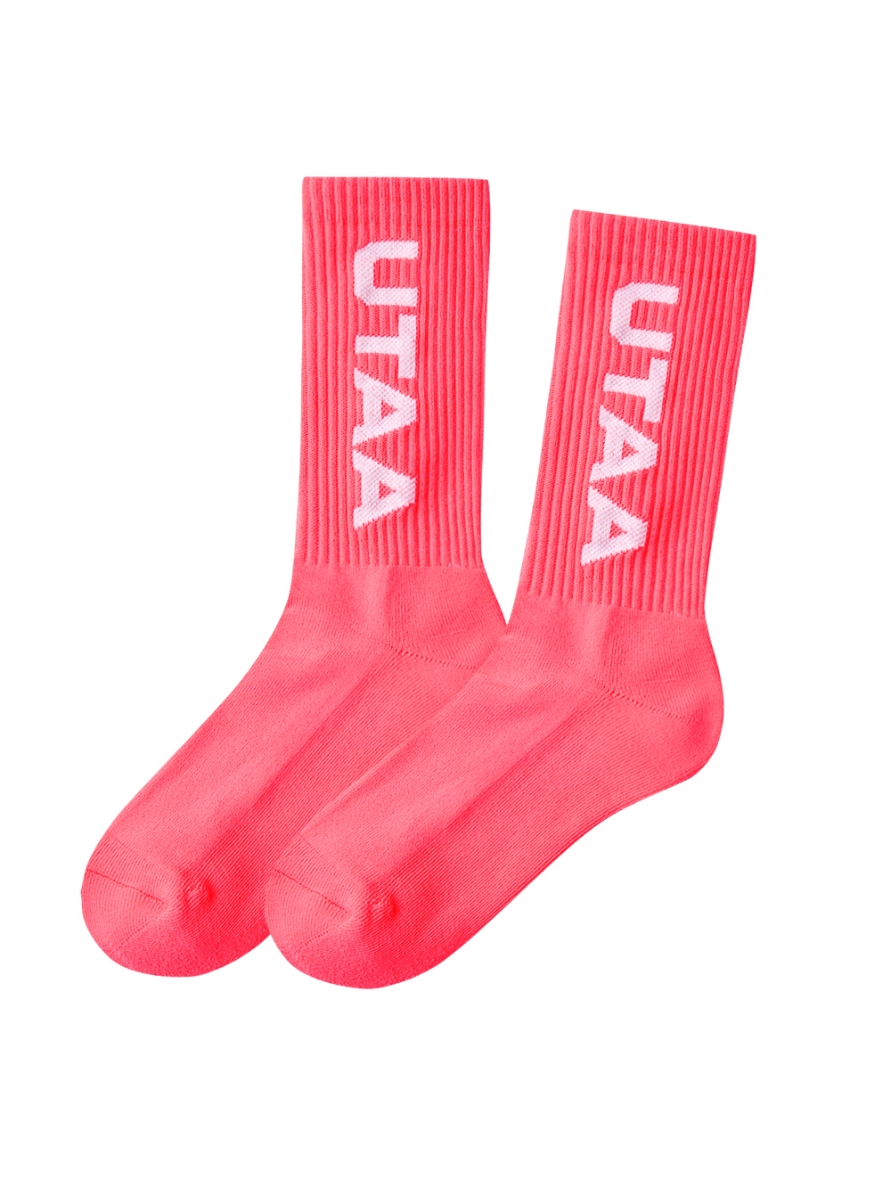 UTAA Logo Socks : Pink  (UC0GSF140PK)