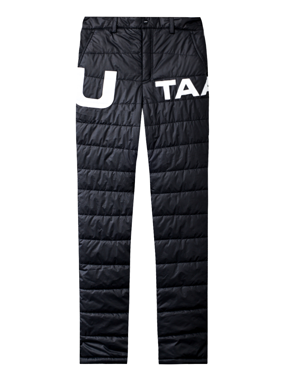 UTAA Slogan Padding Pants : Men&#039;s Black(UC4PTM291BK)