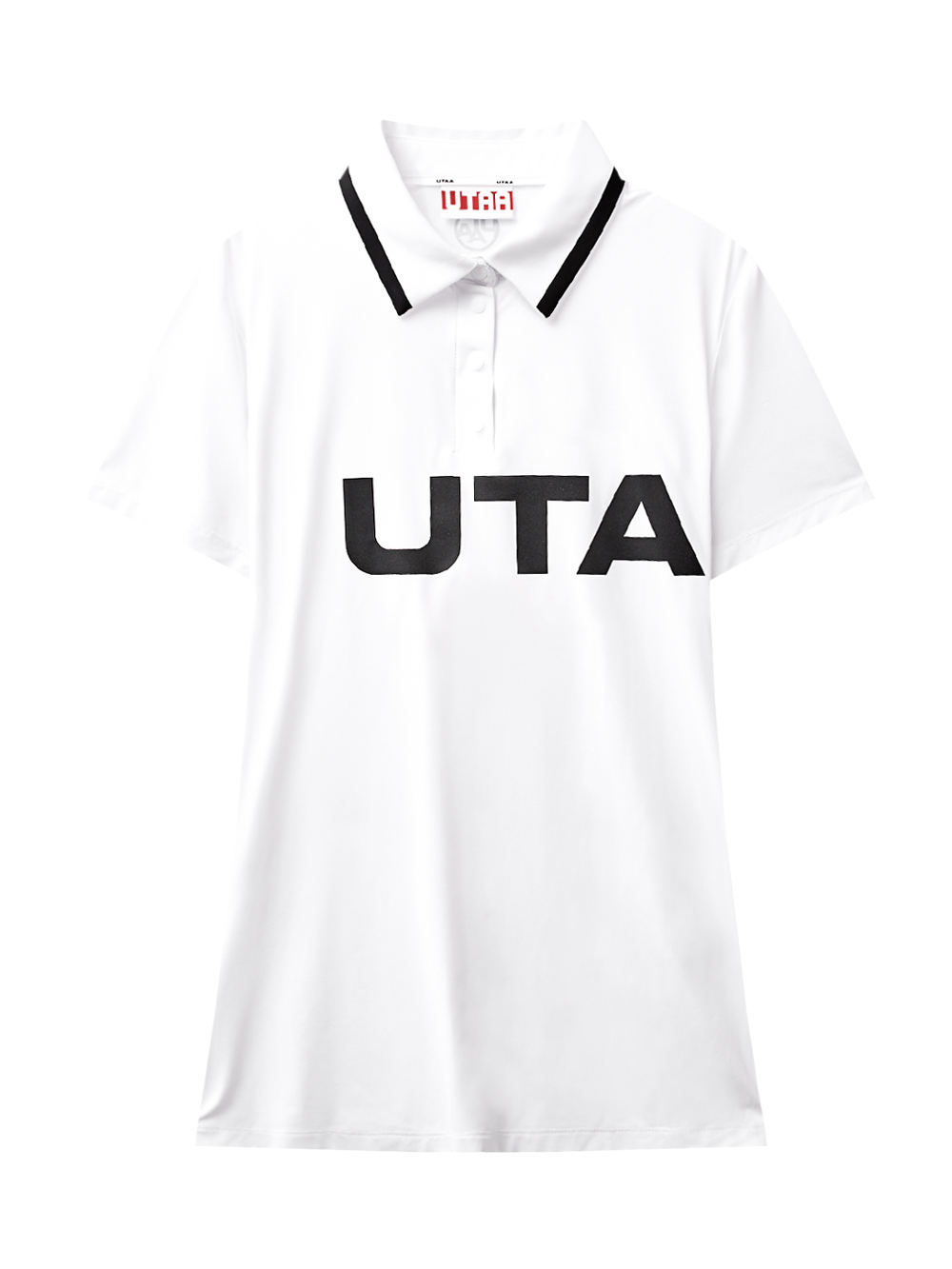 UTAA Daybreak Line PK T-shirt : Women&#039;s White (UD2TSF284WH)