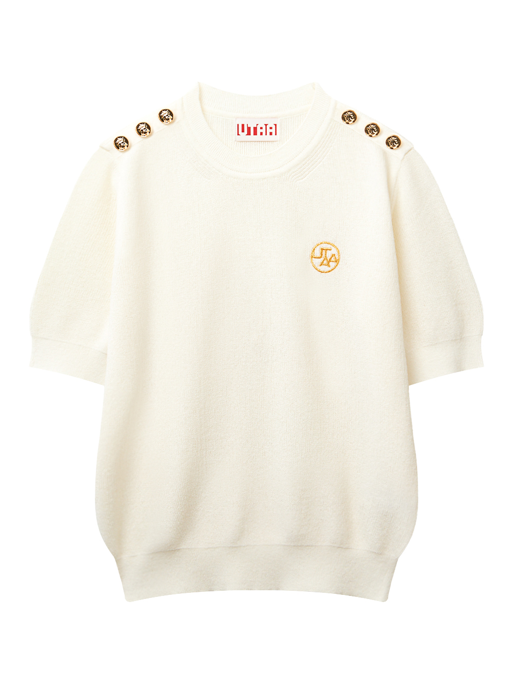 UTAA Ducat Gold Regina Knit : Women&#039;s Beige (UD2KTF431BE)