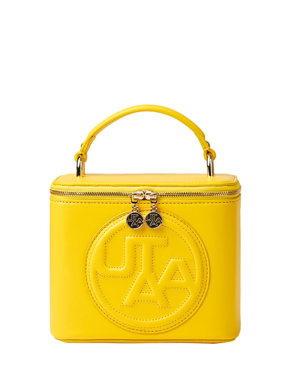 UTAA Molto Color Shade Embossing Mini Tote Bag : Yellow (UD0GAU111YE)