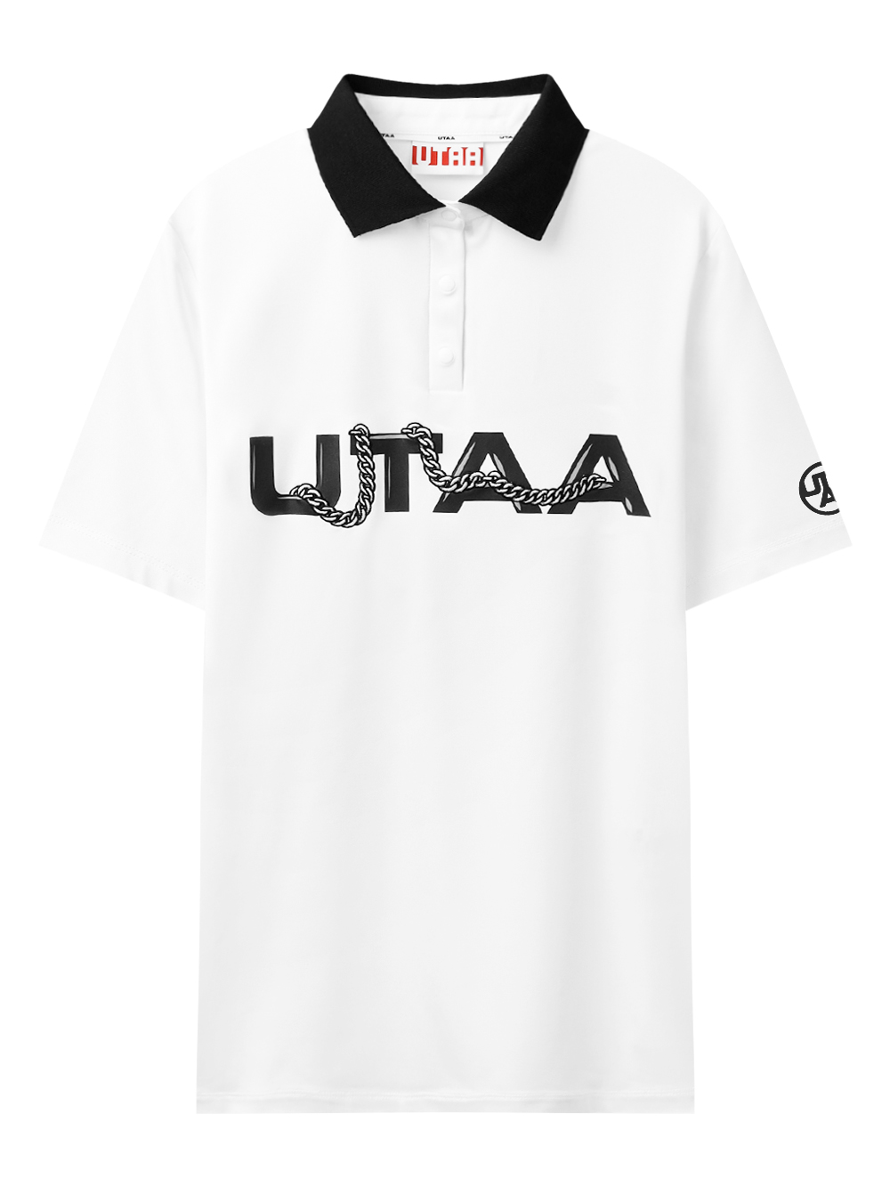 UTAA Helix String PK T-shirt : Men&#039;s White (UD2TSM272WH)