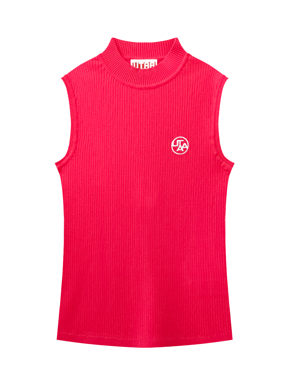 UTAA Scent Knit Sleeveless : Women&#039;s Dark Pink (UD2KTF428DP)