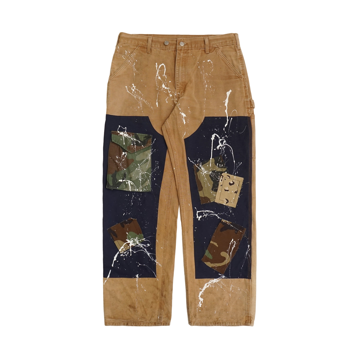 UTA DOUBLE KNEE KUSTOM CAMEL PANTS