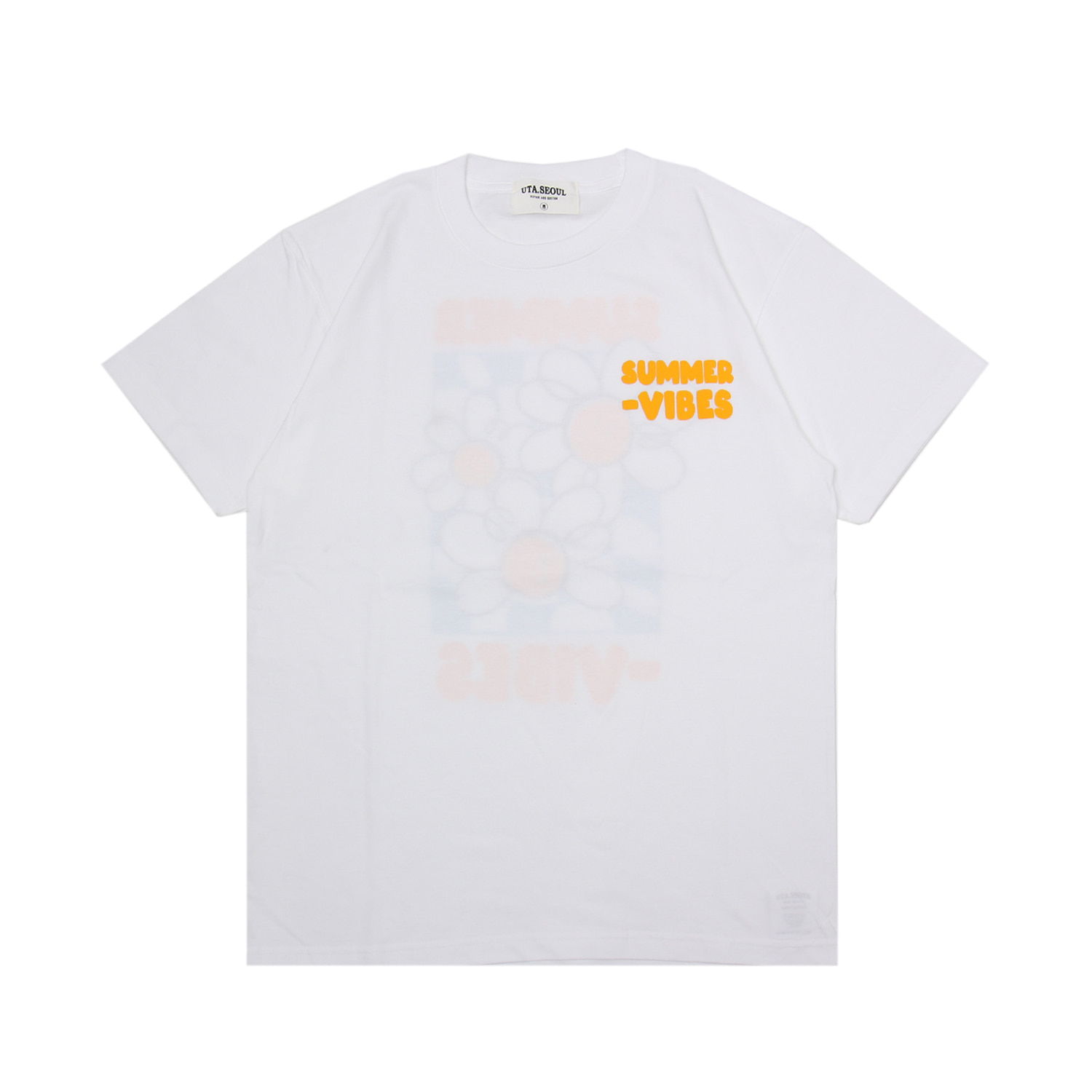 SUMMER VIBES SHORT SLEEVES WHITE